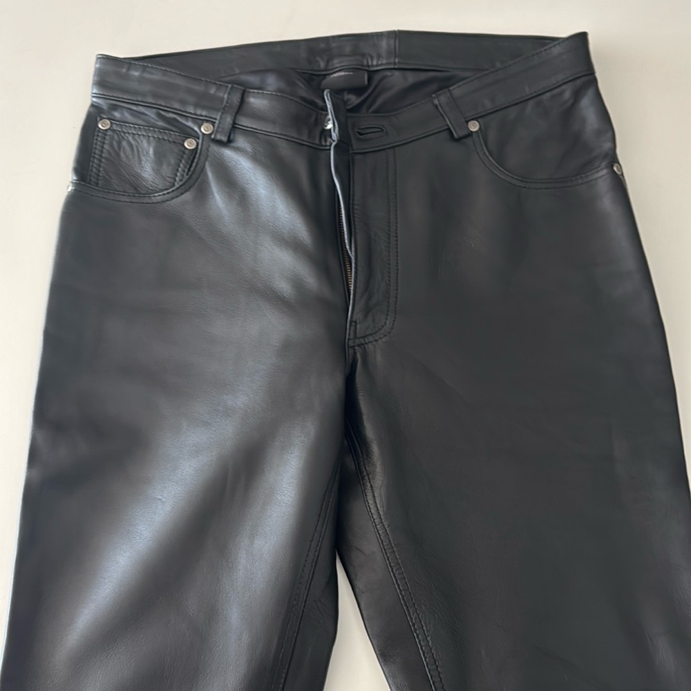 Custom leather pants